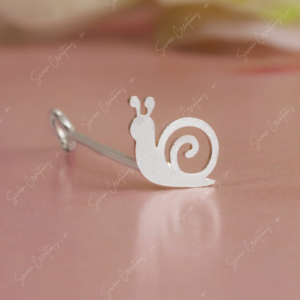 snail-swancreations-impressions-babyproducts-bindistamps-pottuachu-chukkapulla-925silver-A08 SNAIL - Image 1
