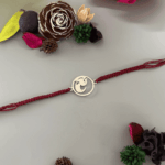 925 SILVER GAJANAN RAKHI