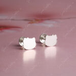 925 Silver Earring - KITTY