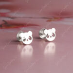925 Silver Earring - PANDA