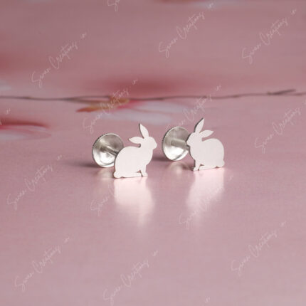 925 Silver Earring - RABBIT