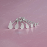 925 Silver Classic Bindu - Set of 7 - Image 2