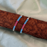 925 SILVER BABY BANGLE - Dual helix - Image 2