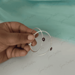 925 SILVER BABY BANGLE - EVIL EYE - Image 2
