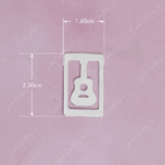 925 SILVER BOOKMARK - BOXED GUITAR - Image 2
