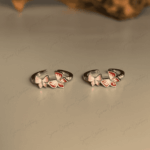 925 SILVER ADJUSTABLE TOE RINGS - Butterfly Bliss - Image 2