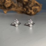 925 SILVER ADJUSTABLE TOE RINGS - Lilac Bloom - Image 2