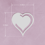 925 SILVER HEART BOOKMARK - Image 2