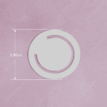 925 SILVER CIRCLE BOOKMARK - Image 2
