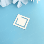 925 SILVER SQUARE BOOKMARK