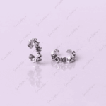 925 SILVER ADJUSTABLE TOE RINGS - DUSKY DIAMOND
