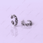 925 SILVER ADJUSTABLE TOE RINGS - DUSKY HEART