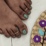 925 SILVER ADJUSTABLE TOE RINGS - PLUS LINE - Image 3
