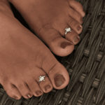 925 SILVER ADJUSTABLE TOE RINGS - SHAMROCK SHINE - Image 2