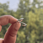 925 SILVER ADJUSTABLE TOE RINGS - SPIRAL LINE - Image 2