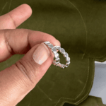 925 SILVER ADJUSTABLE TOE RINGS - SWEET LINE - Image 2