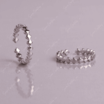 925 SILVER ADJUSTABLE TOE RINGS - PLUS LINE