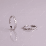 925 SILVER ADJUSTABLE TOE RINGS - SILVER DUNE
