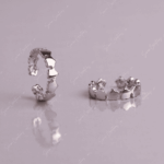 925 SILVER ADJUSTABLE TOE RINGS - STAR LINE