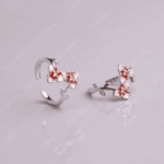 925 SILVER ADJUSTABLE TOE RINGS - SUNSET BLOOM