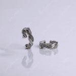 925 SILVER ADJUSTABLE TOE RINGS - TWIRL BAND