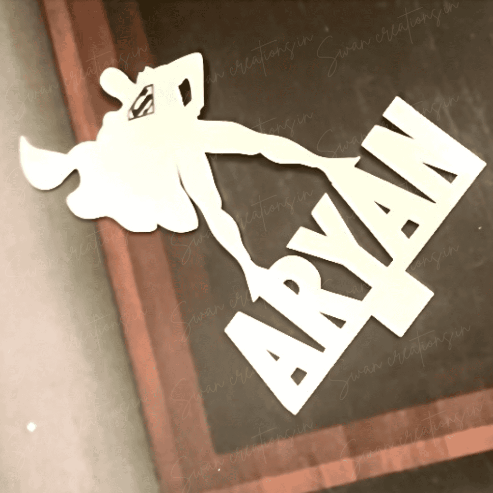 925 SILVER - SUPERMAN CAKE TOPPER - Image 4