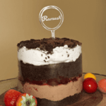 925 SILVER - GEOMETRIC CIRCLE CAKE TOPPER - Image 3