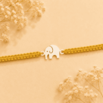 925 SILVER ELEPHANT RAKHI