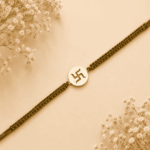 925 SILVER SHUBH SWASTIK RAKHI