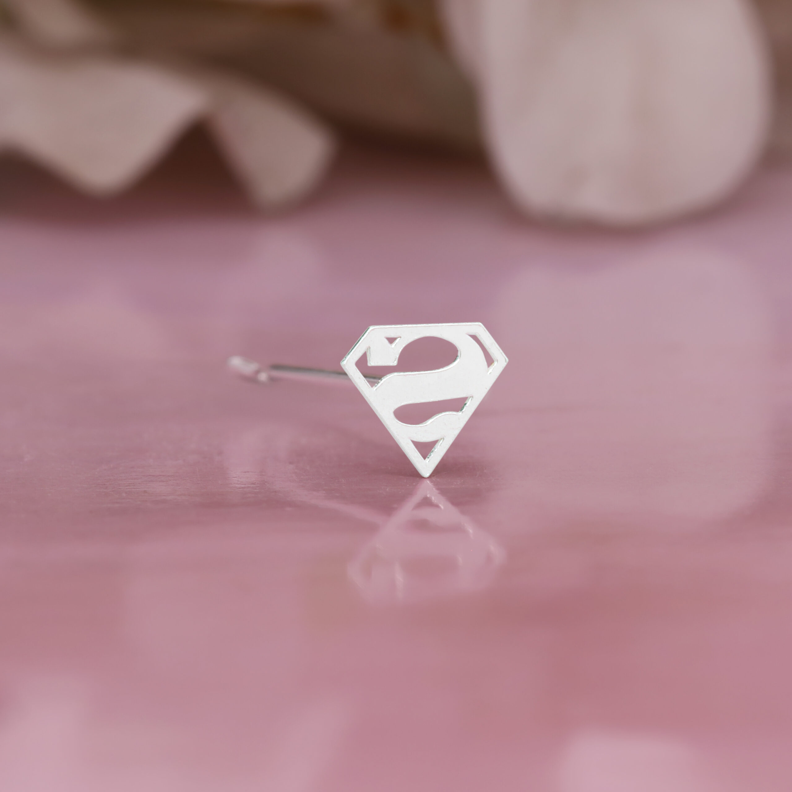 SUPERMAN-swancreations-impressions-babyproducts-bindistamps-pottuachu-chukkapulla-925silver SUPERMAN - Image 1