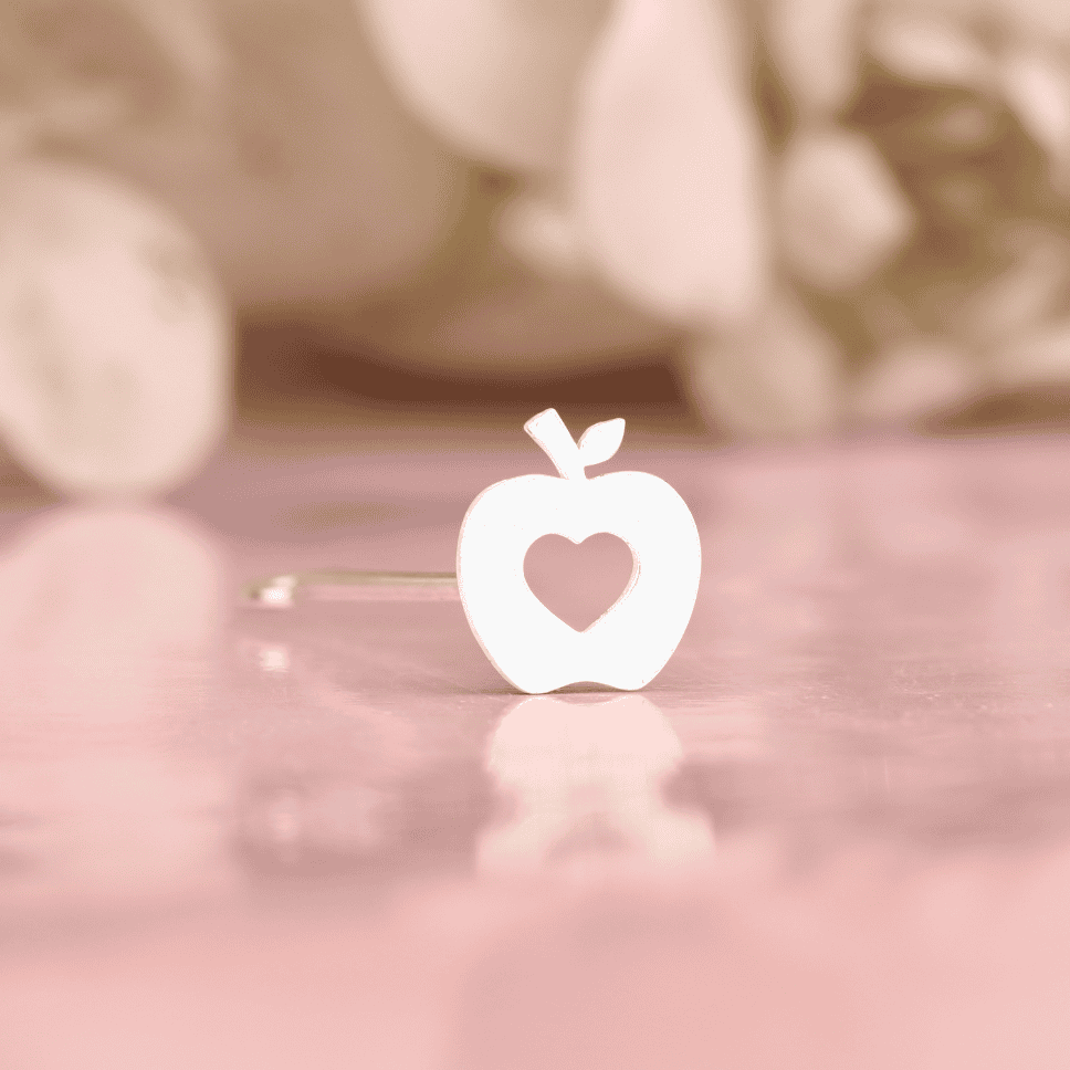 APPIE-swancreations-impressions-babyproducts-bindistamps-pottuachu-chukkapulla-925silver APPIE - Image 1